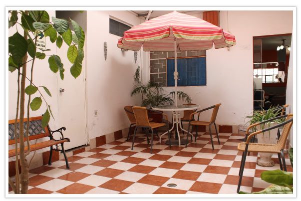 Hall para fumadores